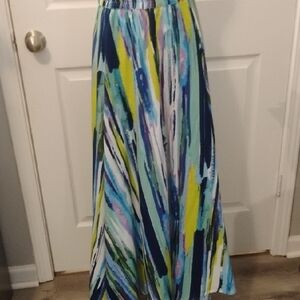 Multicolor Maxi Skirt